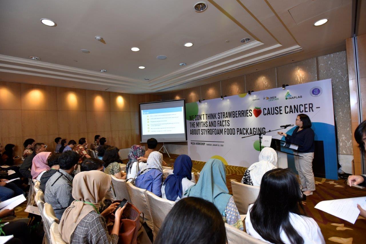 Plastic Food Contact Packaging Safety Media Workshop in Indonesia