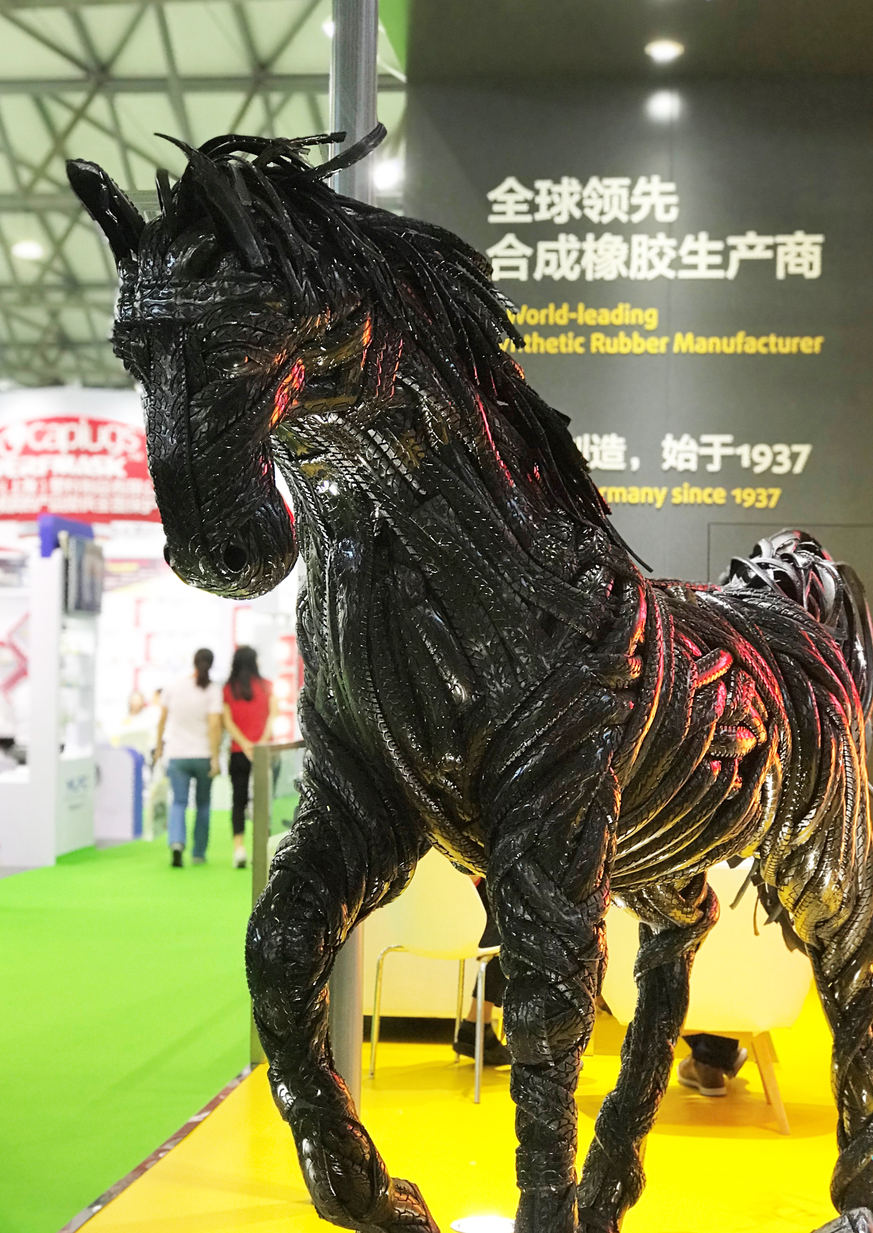 Recycled Tire Horse