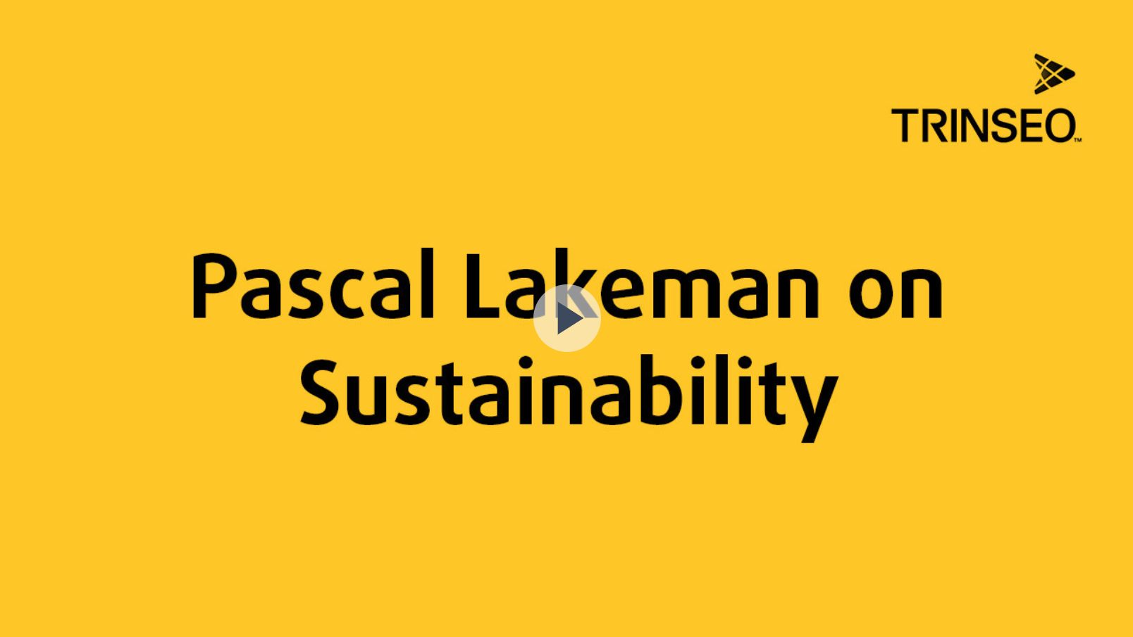 Video thumbnail for Pascal Lakeman on Sustainability